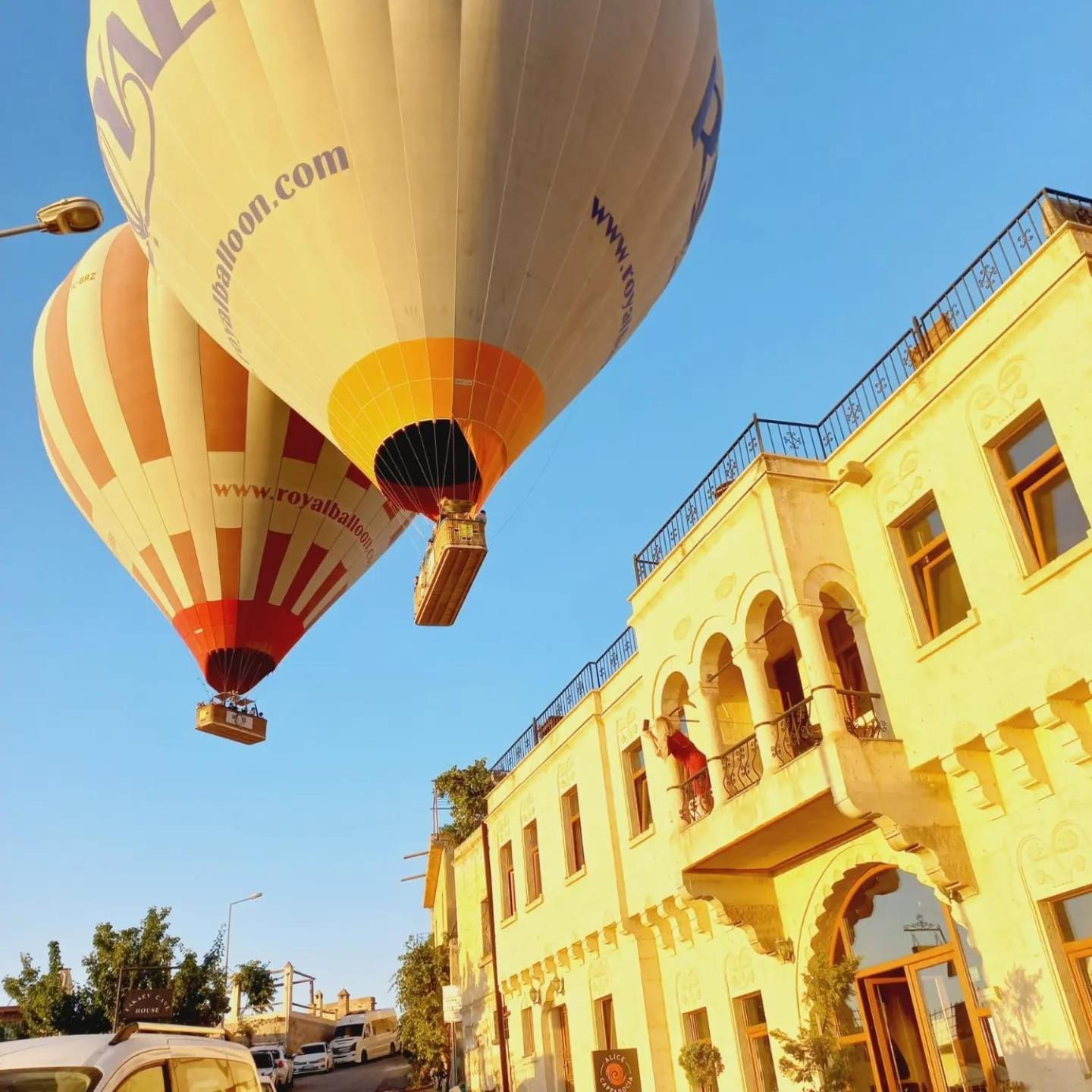 Hotel Alice in Cappadocia Üçhisar Esterno foto